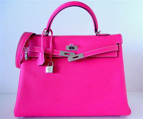 hermes bag hot pink|Hermes kelly bag pink.